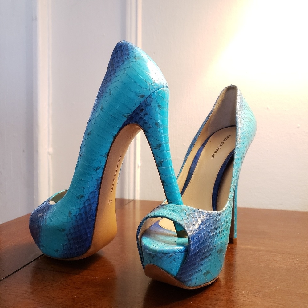 Alexandre Birman Peep Toe Heels